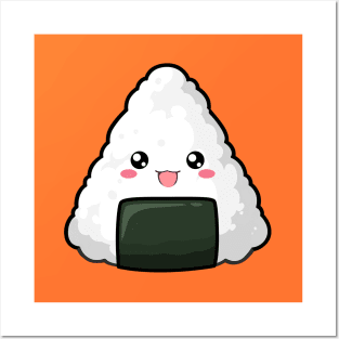 Kawaii Onigiri - Anime Shirt Posters and Art